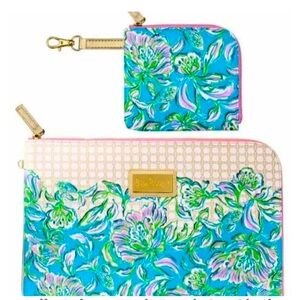 NWT Lilly Pulitzer Tech Pouch Set